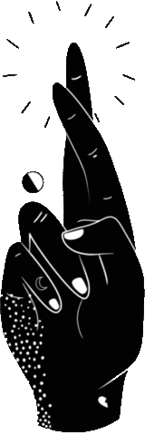 Fingers Belive Sticker by Stella and Lori