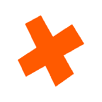 Orange Click Sticker by Times Tables Rock Stars