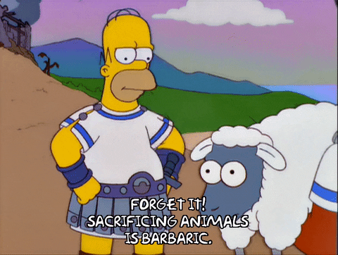 angry homer simpson GIF