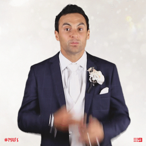 speak no channel 9 GIF by Married At First Sight Australia