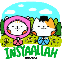 Cat Ramadan Sticker by Eco Spring  at Iskandar Malaysia