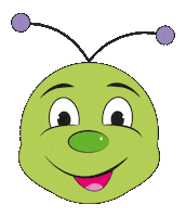 Happy Caterpillar Sticker by Bloom Baby Classes