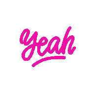 Yas Yes Sticker by luciatypes