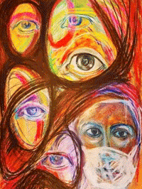 Eyes Blink GIF by The LSD Hotel