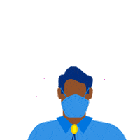 cagovernor mask covid coronavirus covid19 Sticker