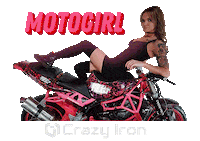 Motorcycle Stuntbike Sticker by Crazy Iron
