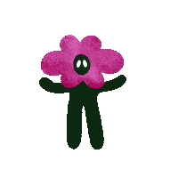Flower Grow Sticker