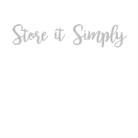 Storage Organization Sticker by StoredSimply
