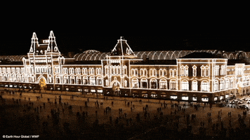 red square russia GIF by Earth Hour
