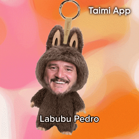 Pedro Pascal Labubu GIF by Taimi
