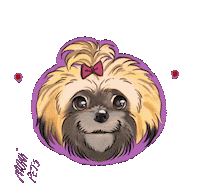 Happy Dog Sticker