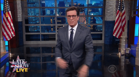 GIF by The Late Show With Stephen Colbert