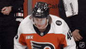 Jumping Philadelphia Flyers GIF by NHL