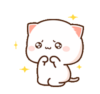 Cat Begging Sticker