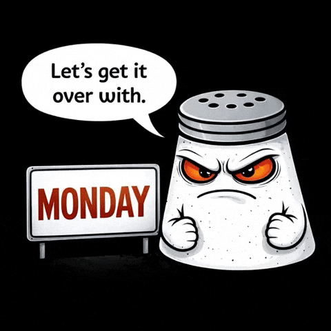 I hate Monday