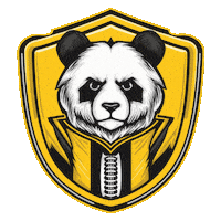 Flag Football Panda Sticker by Padua Academy