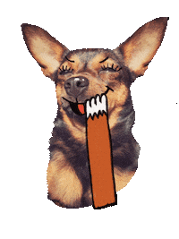 Roar Pies Sticker