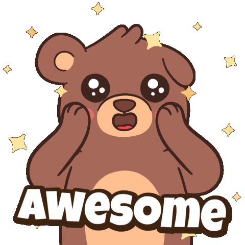 Lets Go Yes Sticker by BEARISH