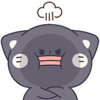 Lookiivn love cat cartoon hello Sticker