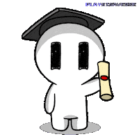 Graduating Class Of Sticker by Playgigaverse