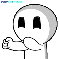 Thumbs Ok Sticker by Playgigaverse