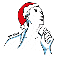 Christmas Cologne Sticker by Universität zu Köln