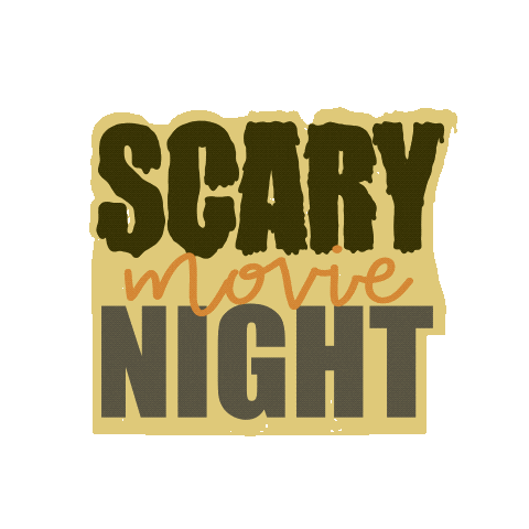 Movie Night Sticker