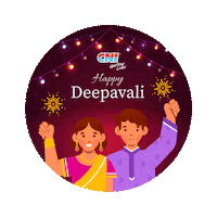 Indian Lights Sticker by CNI