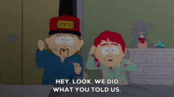 conversation talking GIF by South Park 