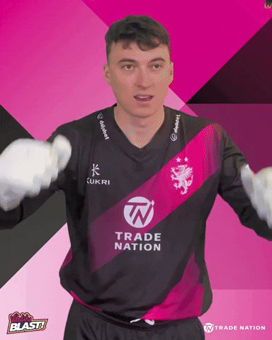 Home Alone Wow GIF by Somerset County Cricket Club