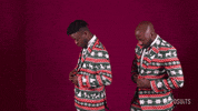 Merry Christmas Reaction GIF by OppoSuits