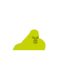 hepglobal-gmbh george gorilla hep hepglobal Sticker
