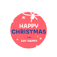 Happy Christmas Sticker by eathappy