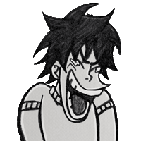 Drawing Laughing Sticker