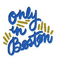 onlyinboston boston new england mass massachusetts Sticker