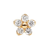 Yellow Gold Sticker by Maria Black Jewellery