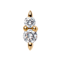 Yellow Gold Sticker by Maria Black Jewellery