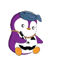 Trick-Or-Treat Halloween Sticker by Pudgy Penguins