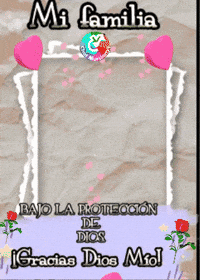 Mi Familia Gracias GIF by Murcianys LLC