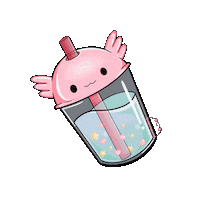 Bubble Tea Squishmallow Sticker