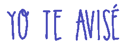 I Told You Lines Sticker by Talleres a Color