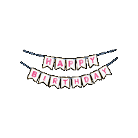 Happy Birthday Sticker by The Mindful Mutt