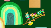 olobobtop happy fun animation tv GIF