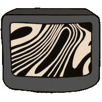 lonelyonecity tv trippy nft head Sticker