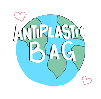 Anti Plastic Bag Club Sticker by Beyond Green