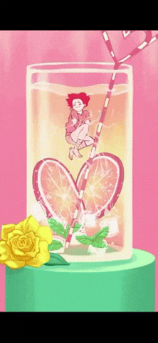 Pink Lemonade GIF by Cosmica Artists