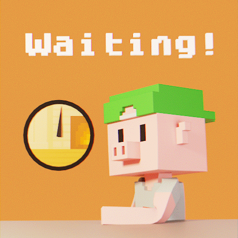 Tired Of Waiting Crypto GIF by Meebits