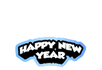 Happy New Year Fun Sticker by TORRESgraphics
