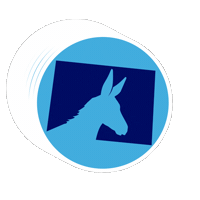 coloradodems coloradodems colorado democrats Sticker
