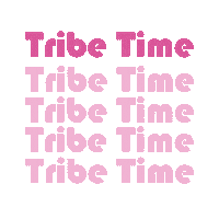 Pink Time Sticker